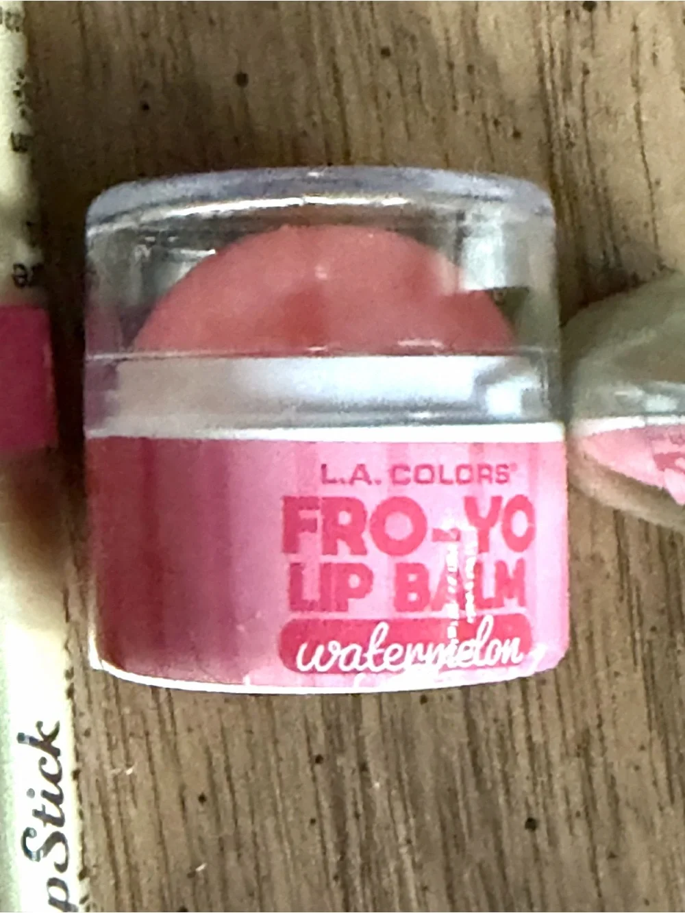 $ Sale L.A Colors Fro-Yo Lip Balm in watermelon Chaodtick lip tint spf 15 PIXI
